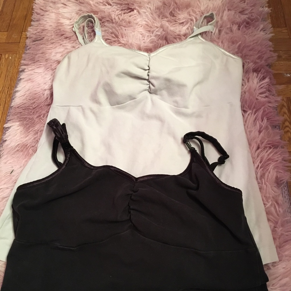 Lot of 2 Bravado nursing tank tops 38 D/DD/E